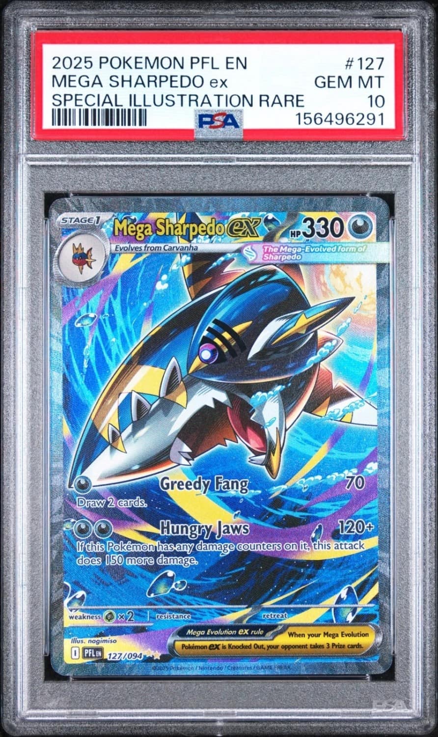 Mega Sharpedo Ex