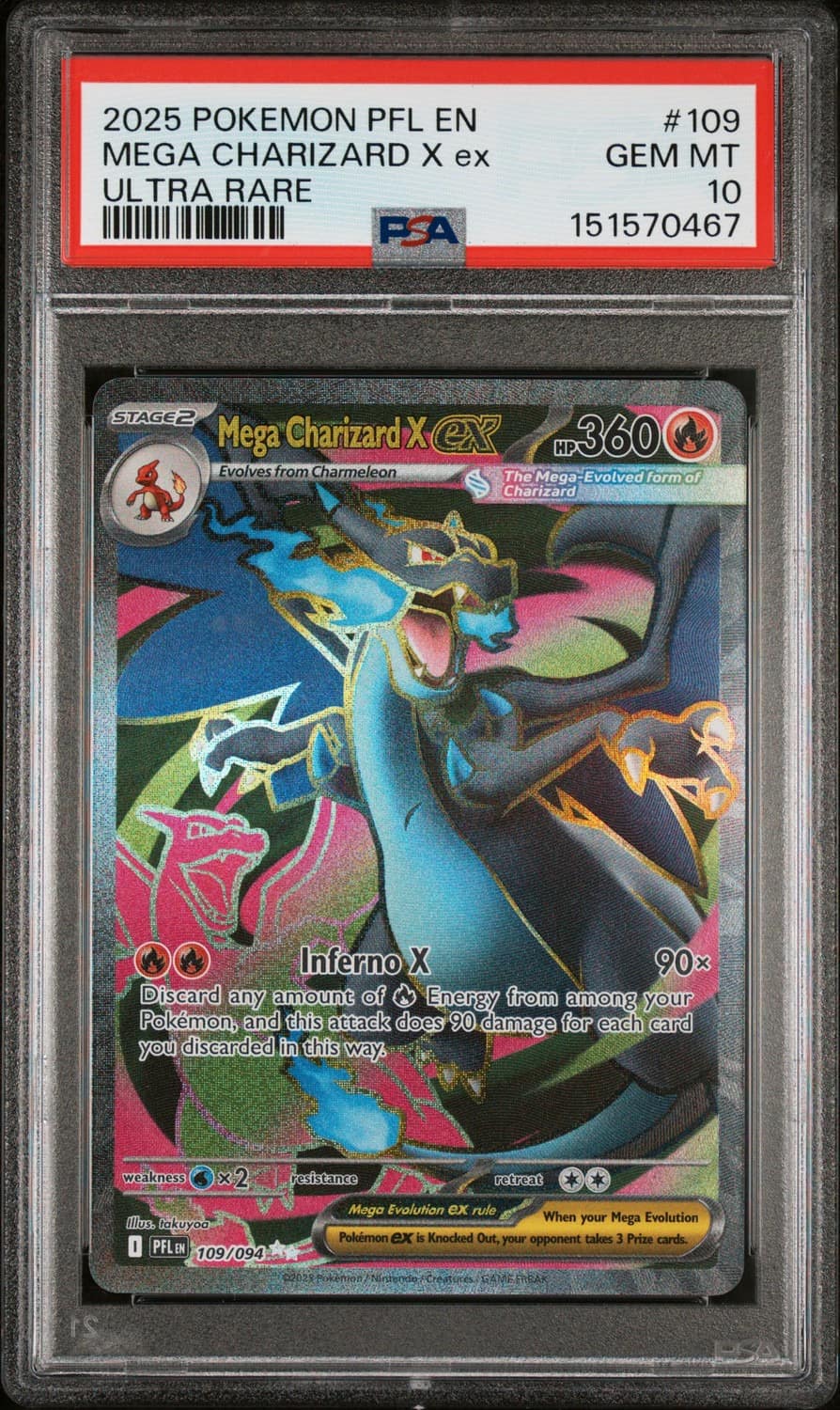 Mega Charizard X Ex