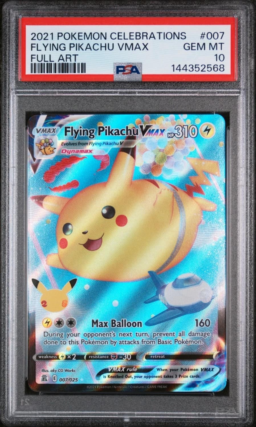 Flying Pikachu Vmax