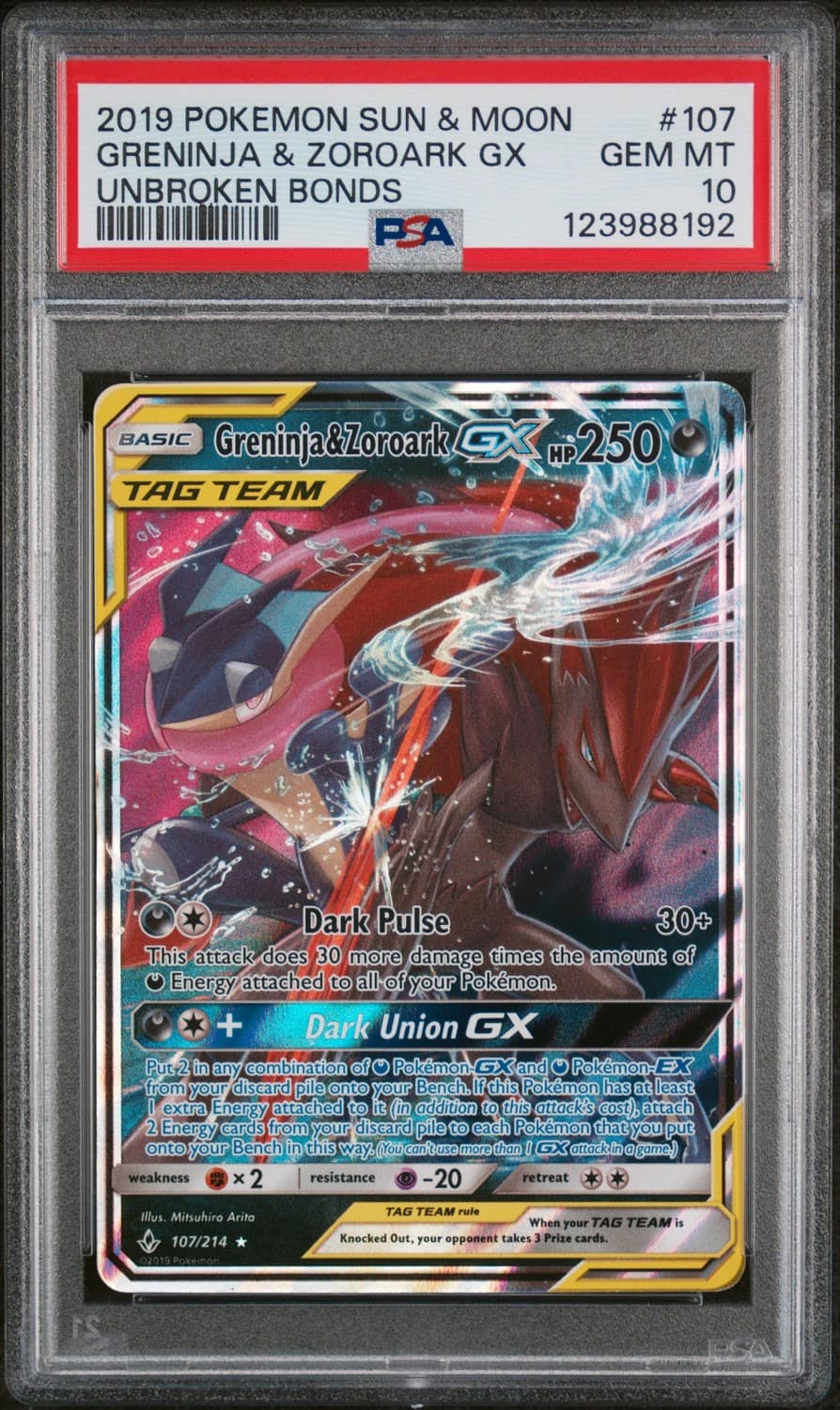 Greninja & Zoroark Gx