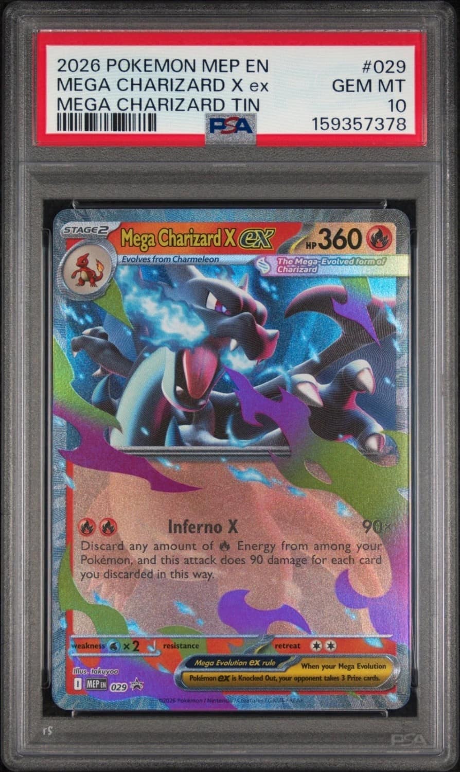 Mega Charizard X Ex