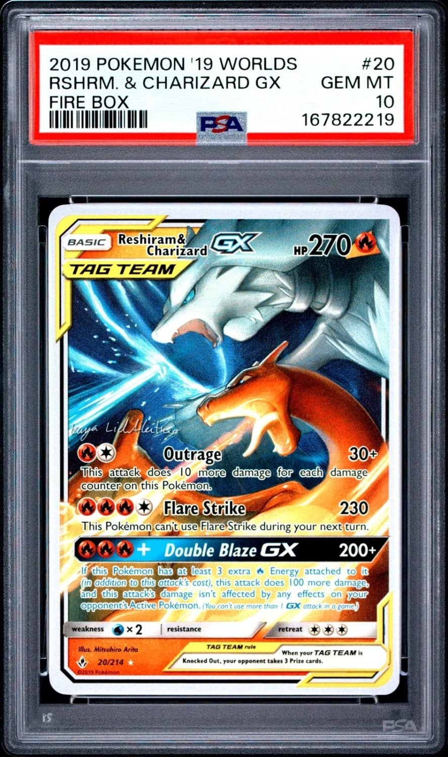 Reshiram & Charizard Gx