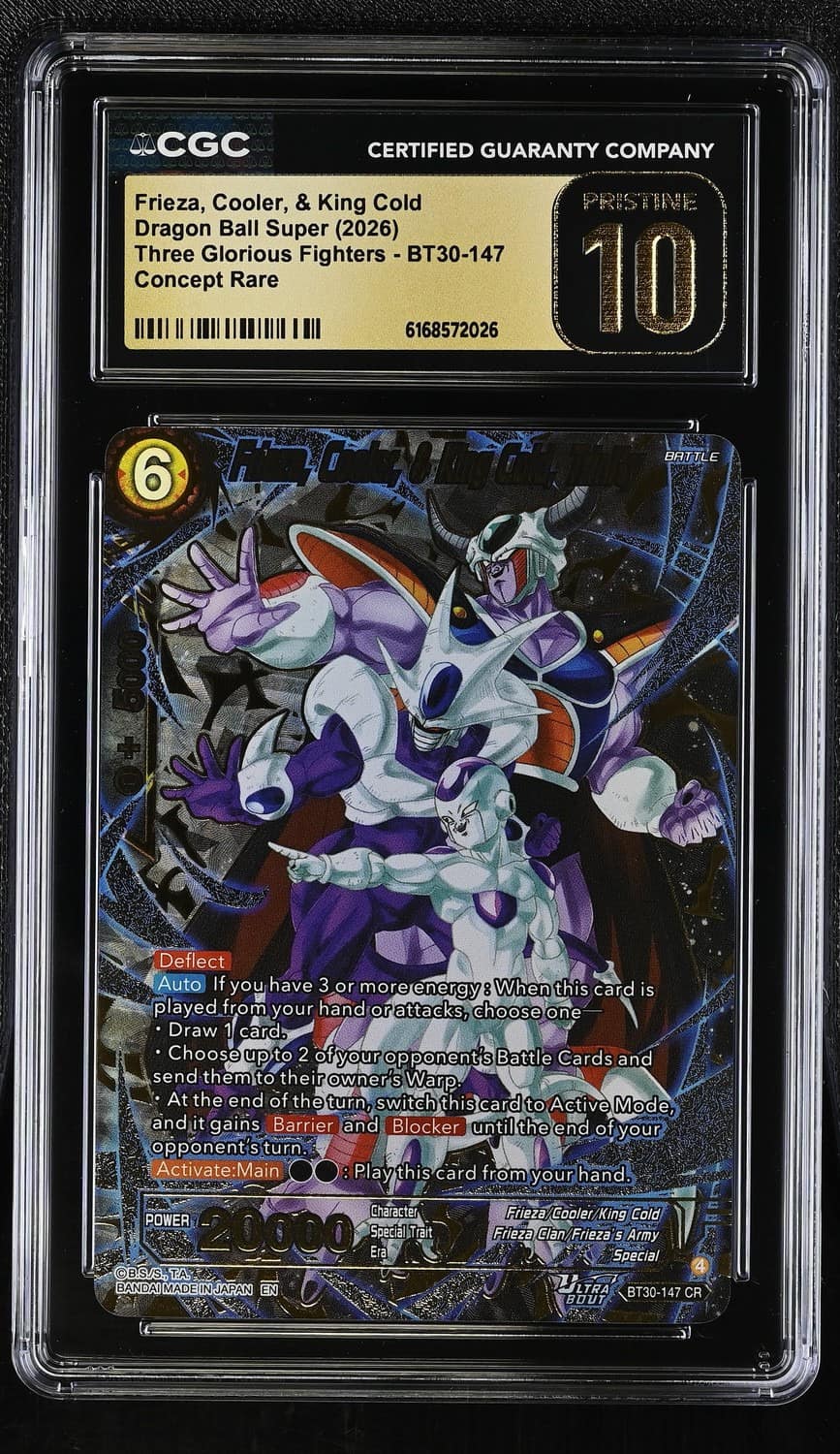 Frieza, Cooler, & King Cold, Trinity Cr