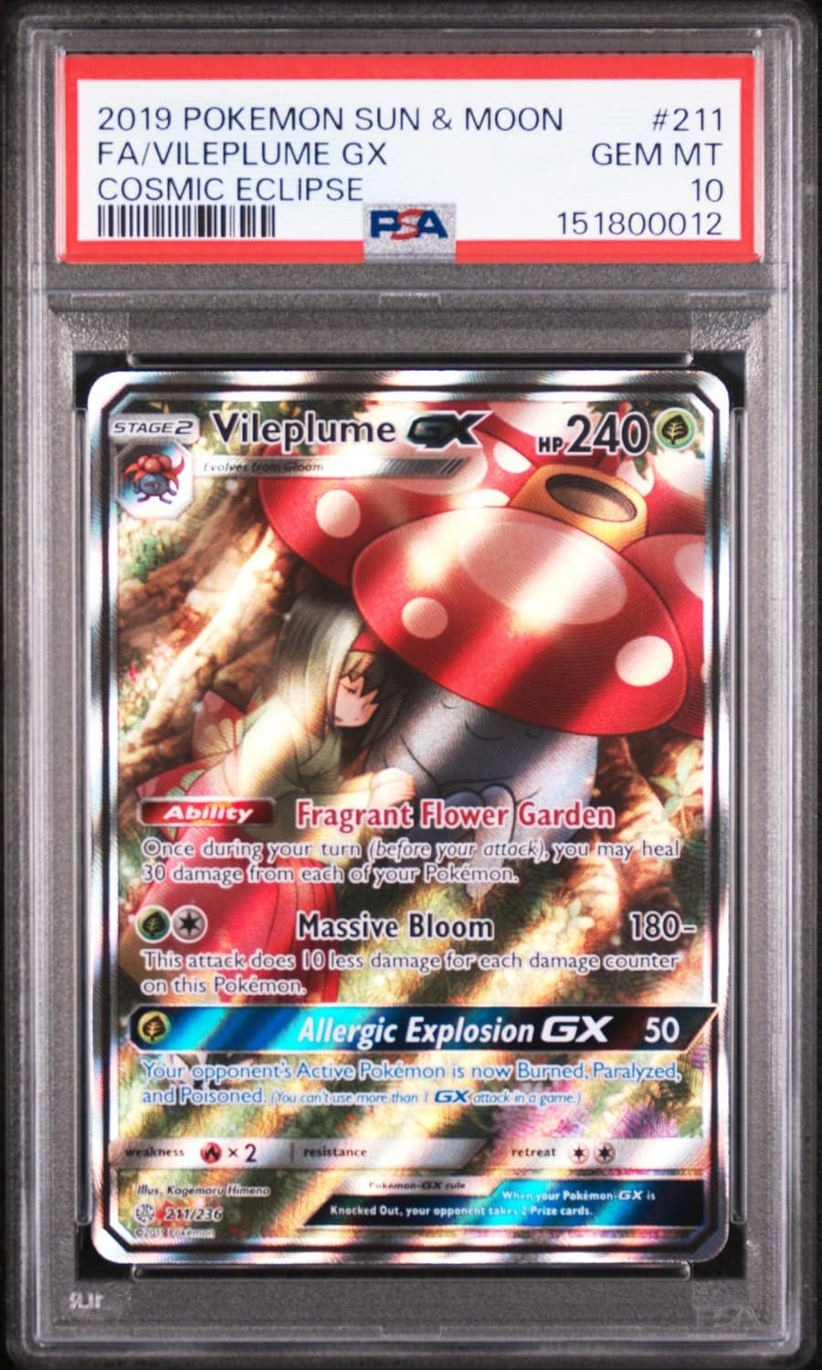 Vileplume Gx