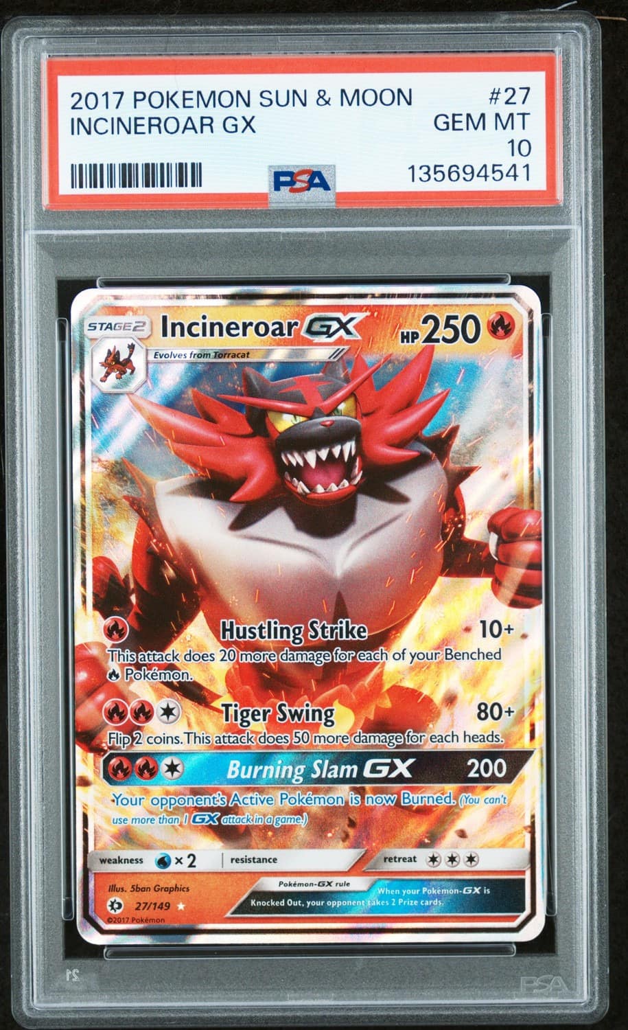 Incineroar Gx