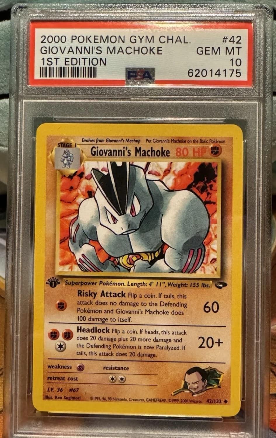 Giovanni'S Machoke