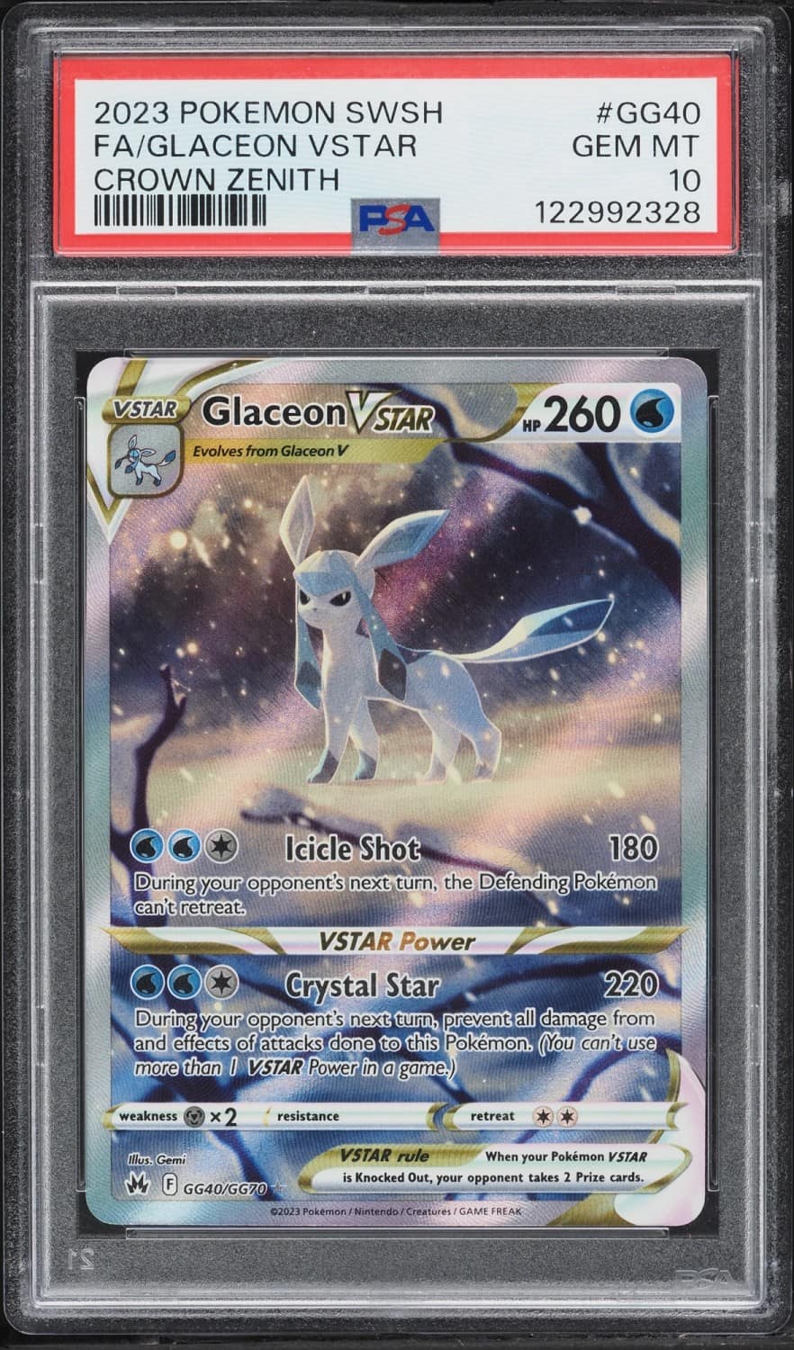 Glaceon Vstar