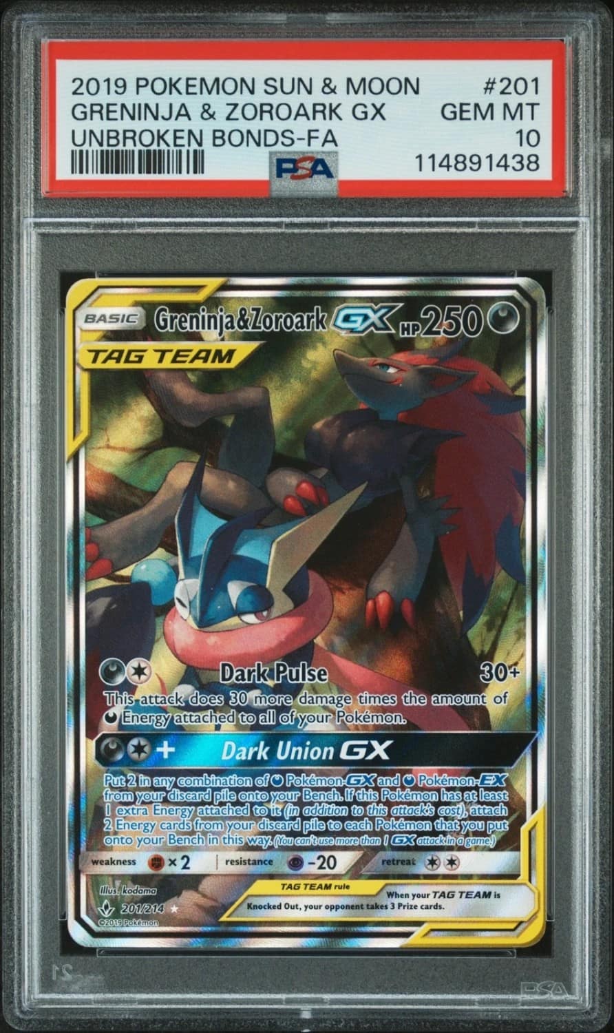 Greninja & Zoroark Gx