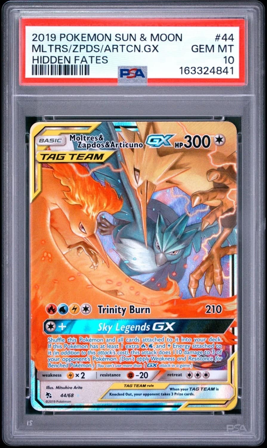 Moltres & Zapdos & Articuno Gx