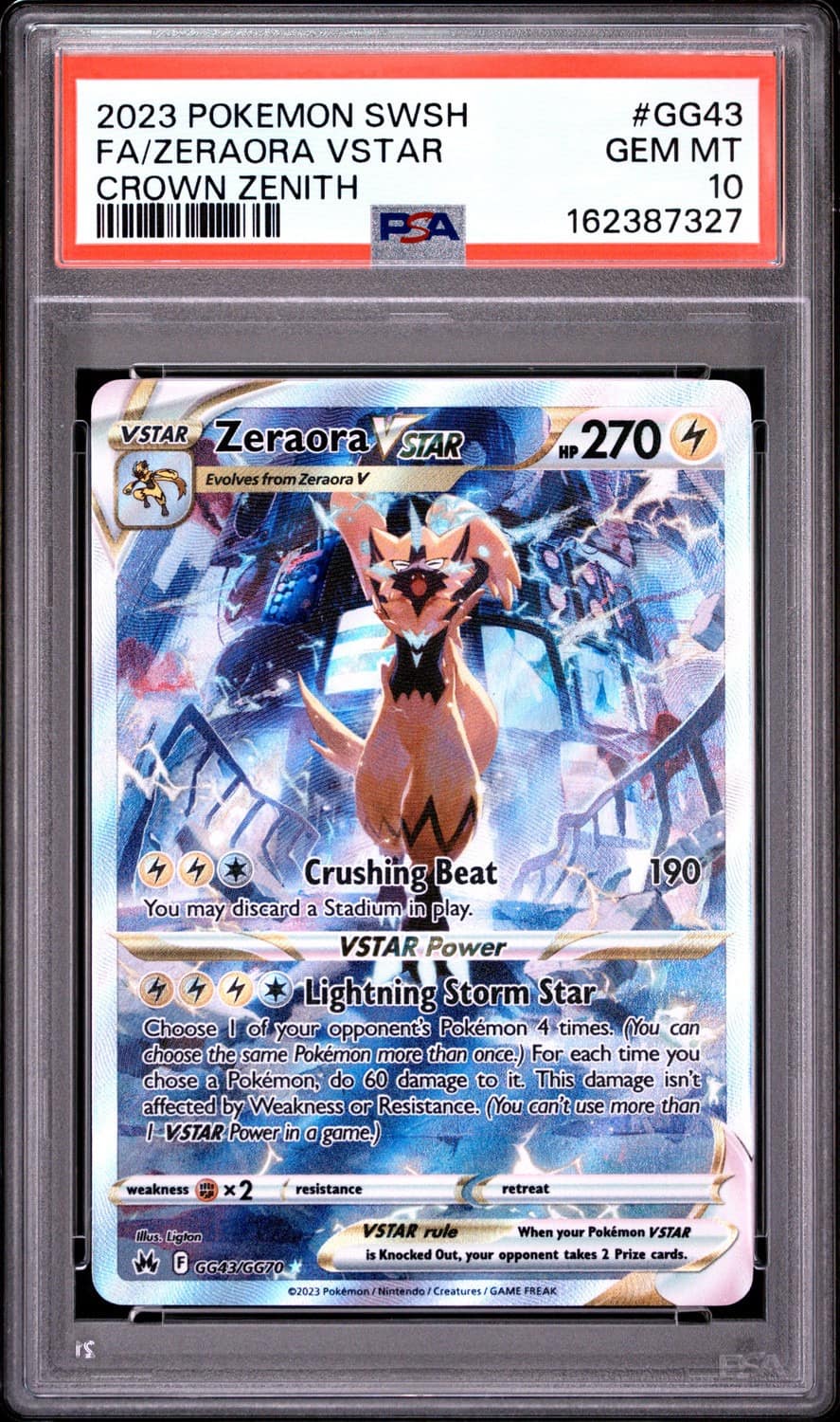 Zeraora Vstar
