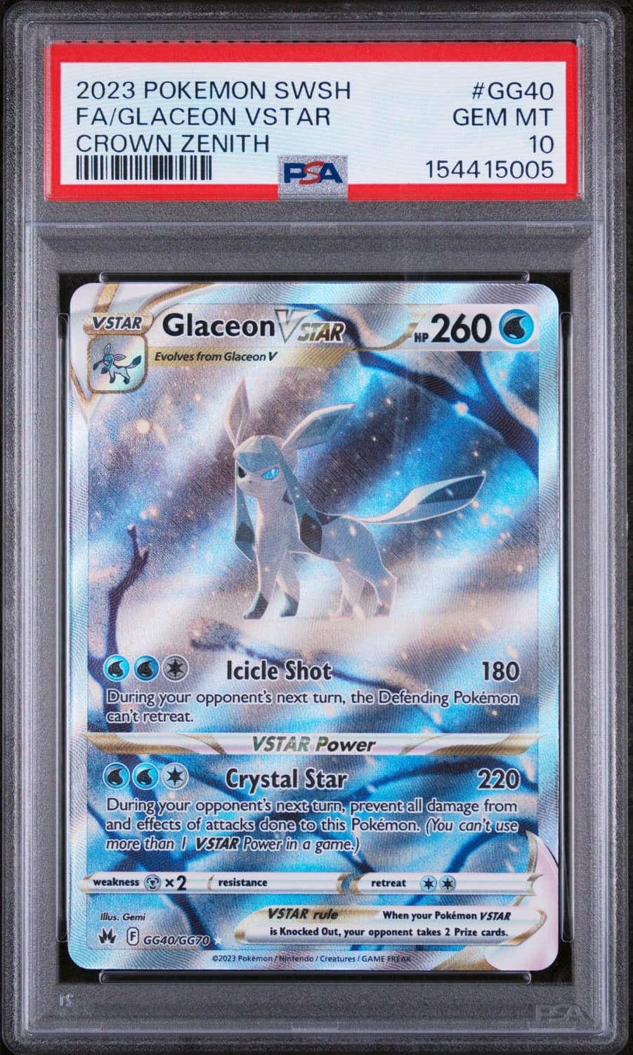 Glaceon Vstar