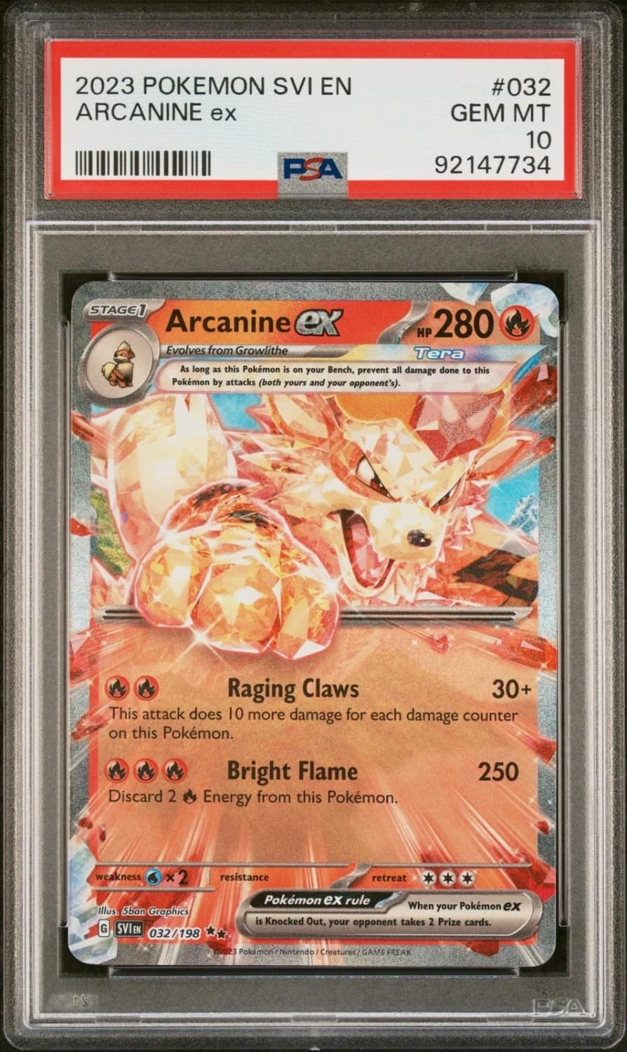 Arcanine Ex