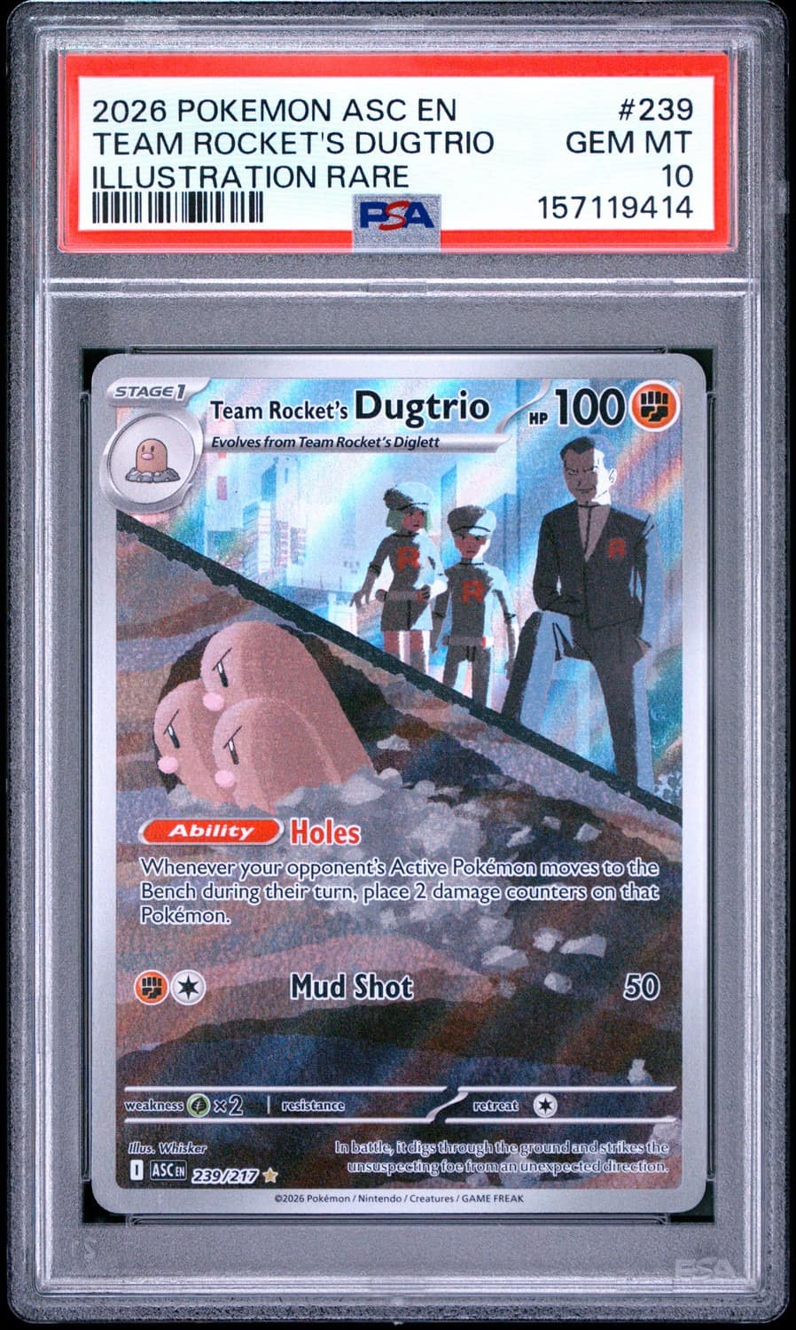 Team Rocket'S Dugtrio