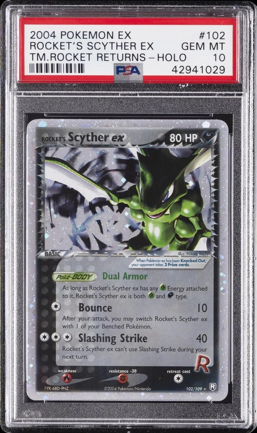 Rocket'S Scyther Ex