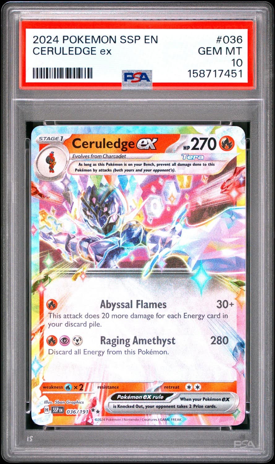 Ceruledge Ex