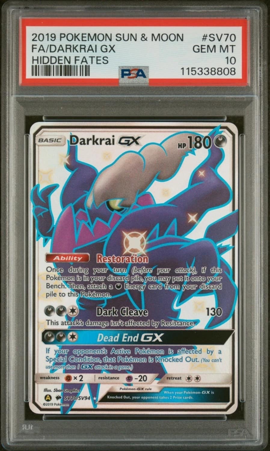 Darkrai Gx