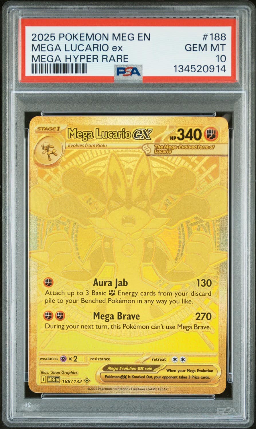 Mega Lucario Ex