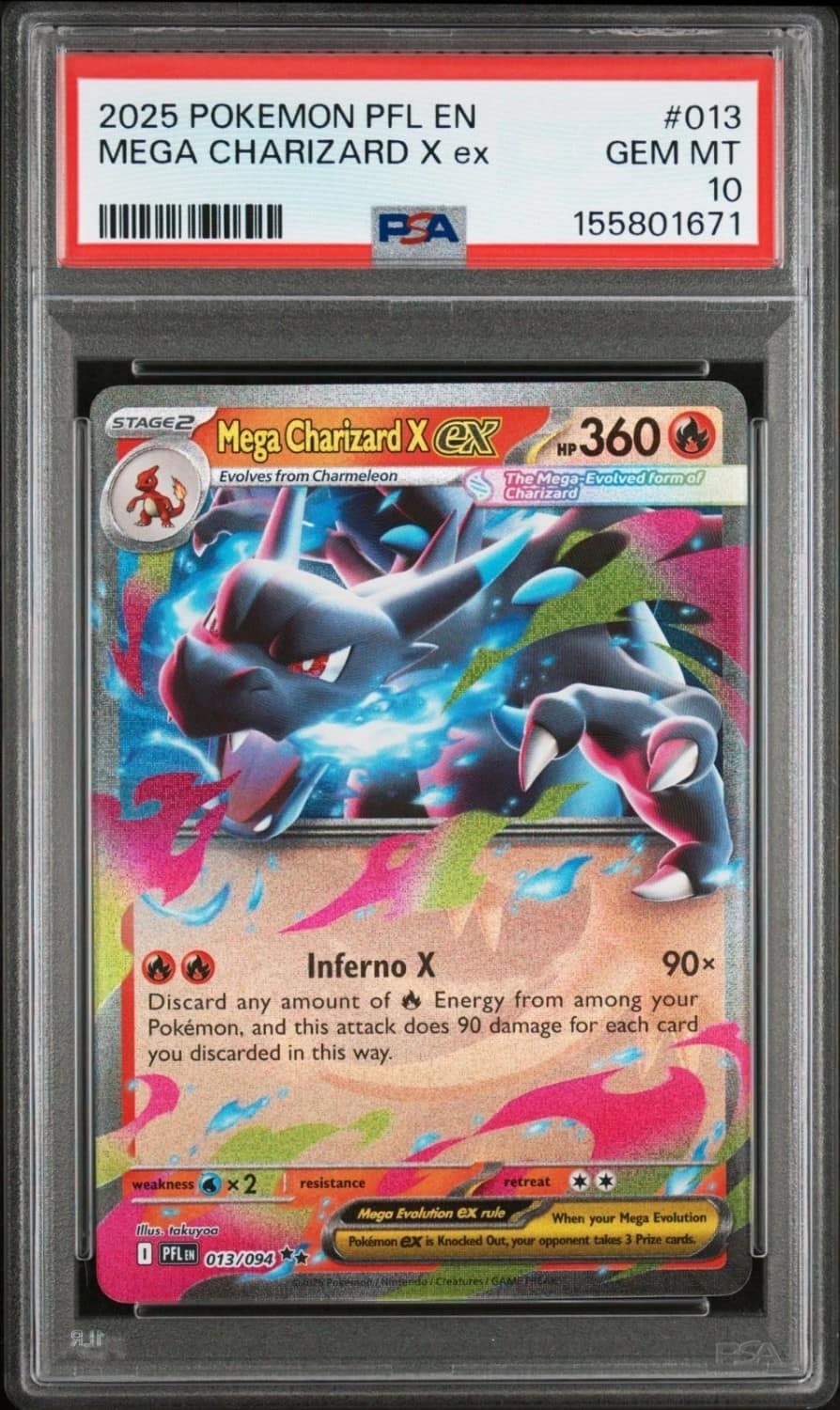 Mega Charizard X Ex