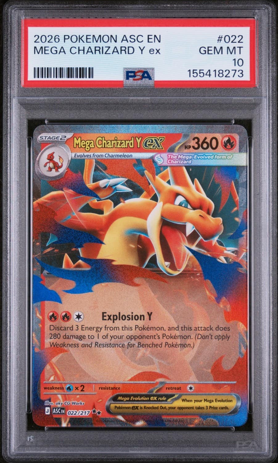 Mega Charizard Y Ex