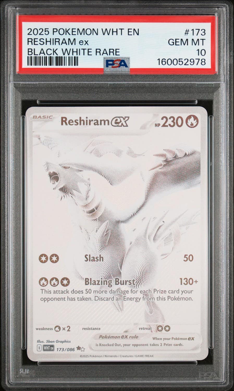 Reshiram Ex