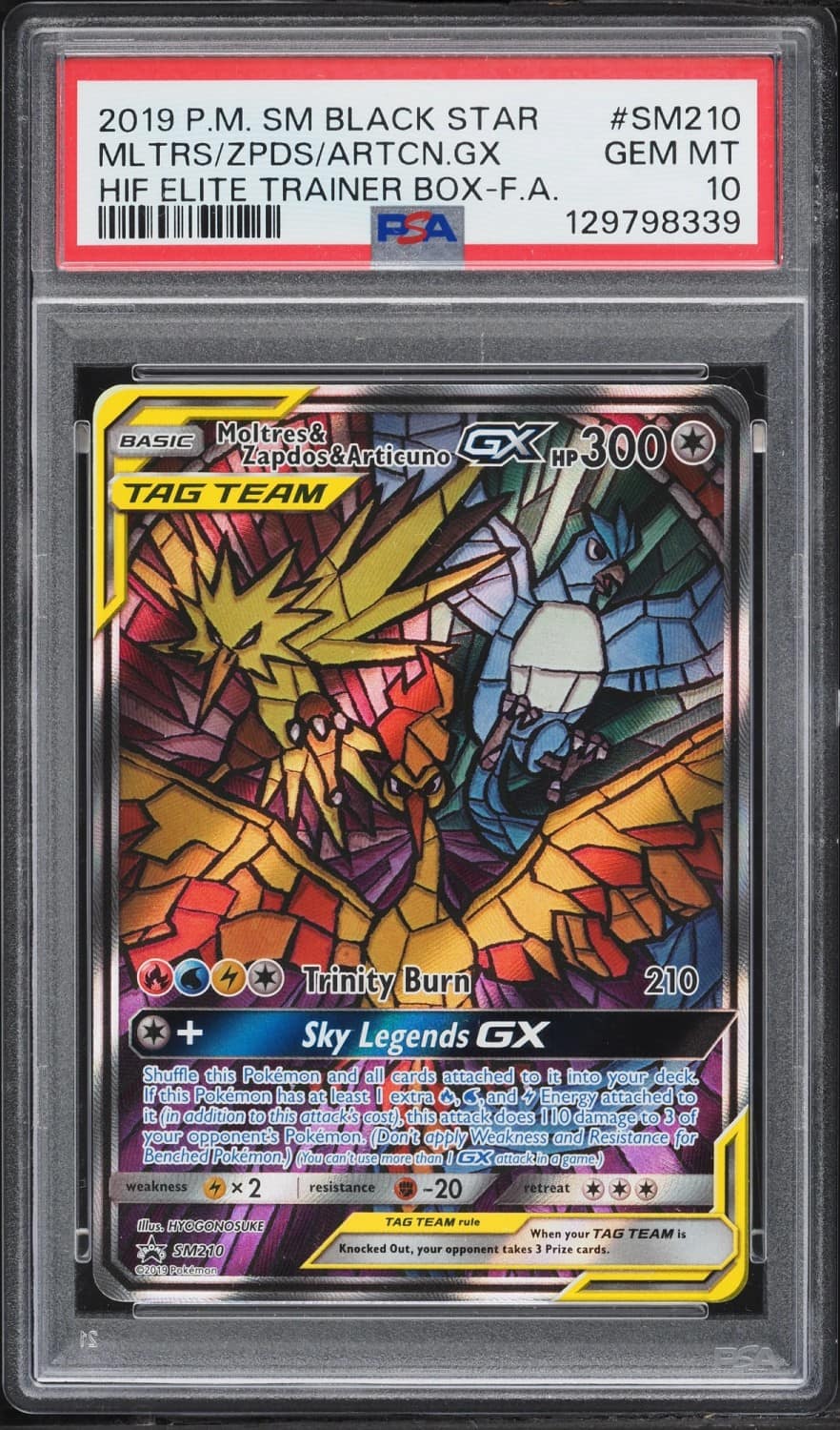 Moltres & Zapdos & Articuno Gx