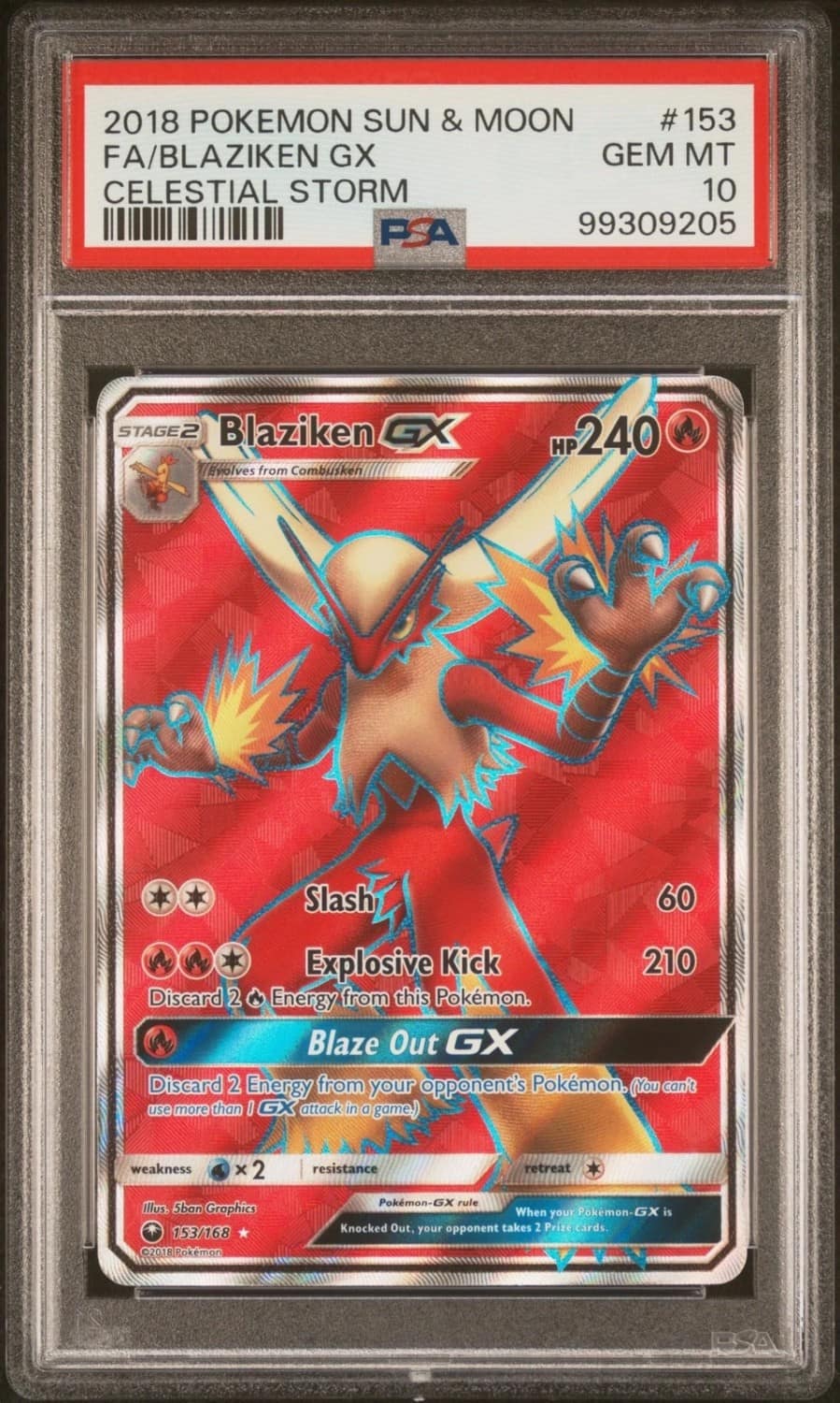 Blaziken Gx