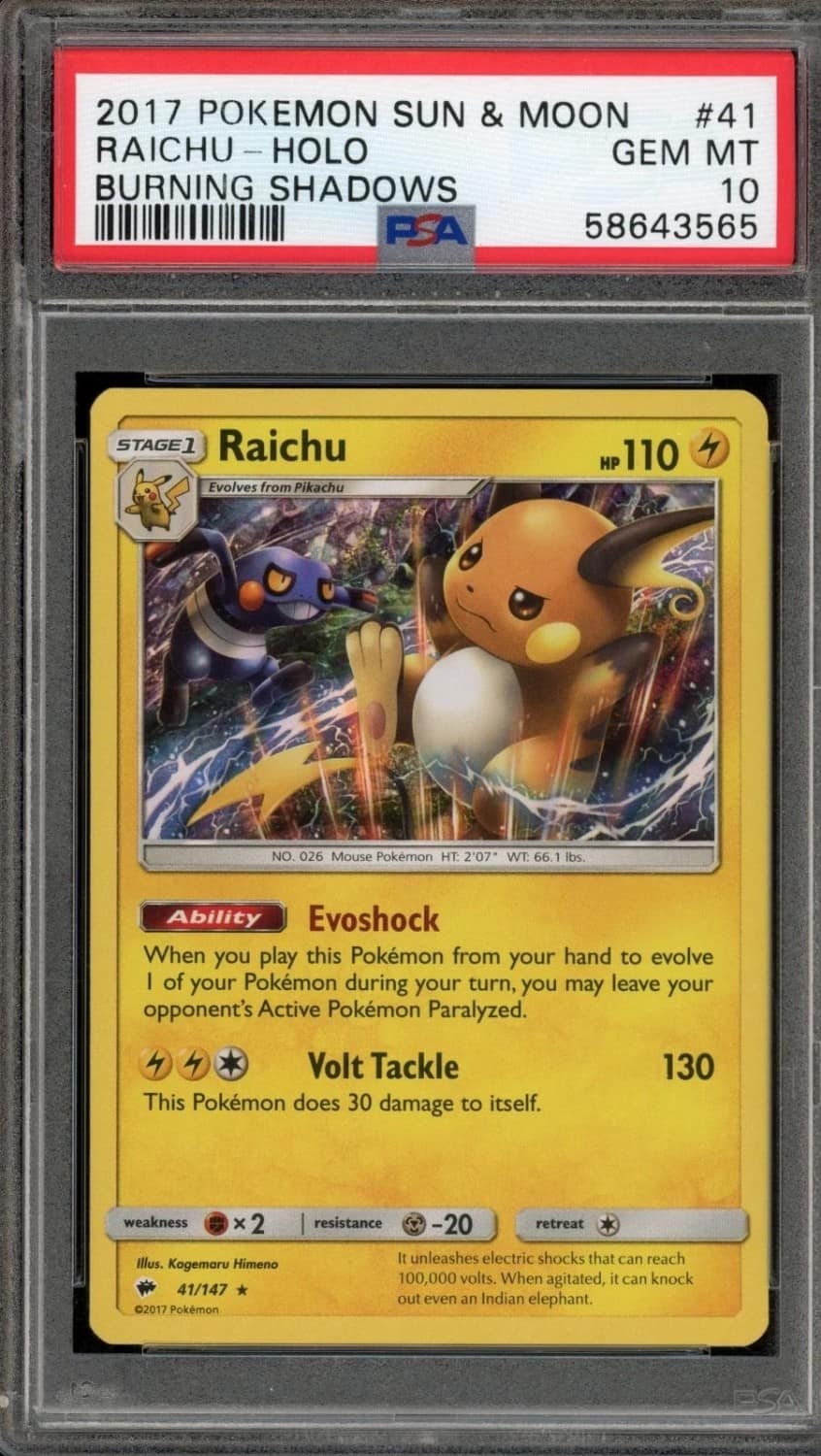 Raichu-Rev. Foil