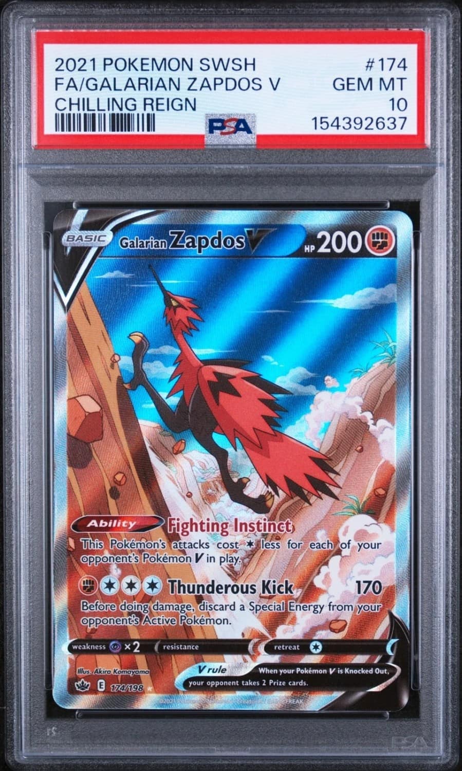 Galarian Zapdos V
