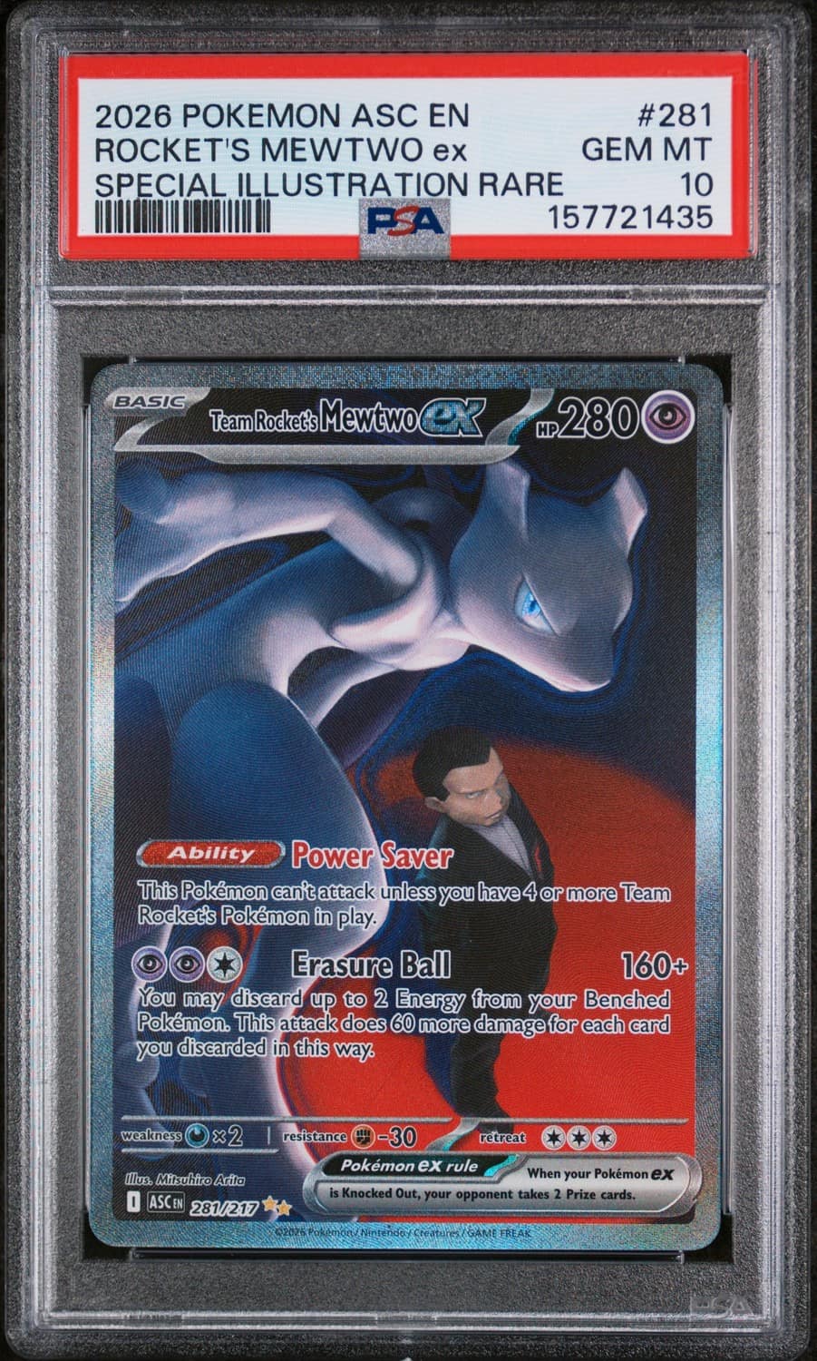 Rocket'S Mewtwo Ex