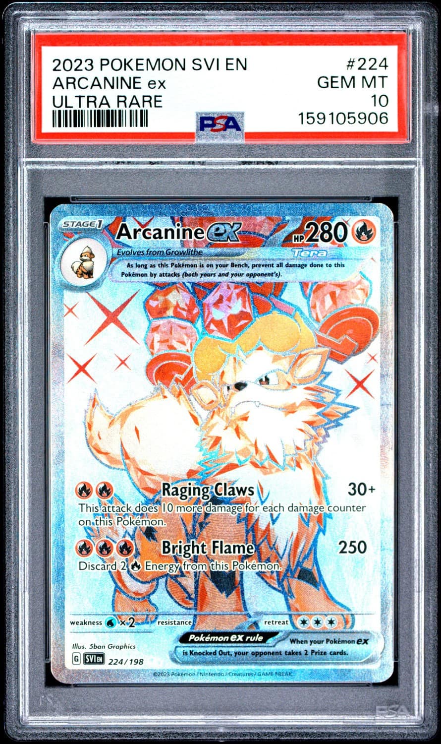Arcanine Ex