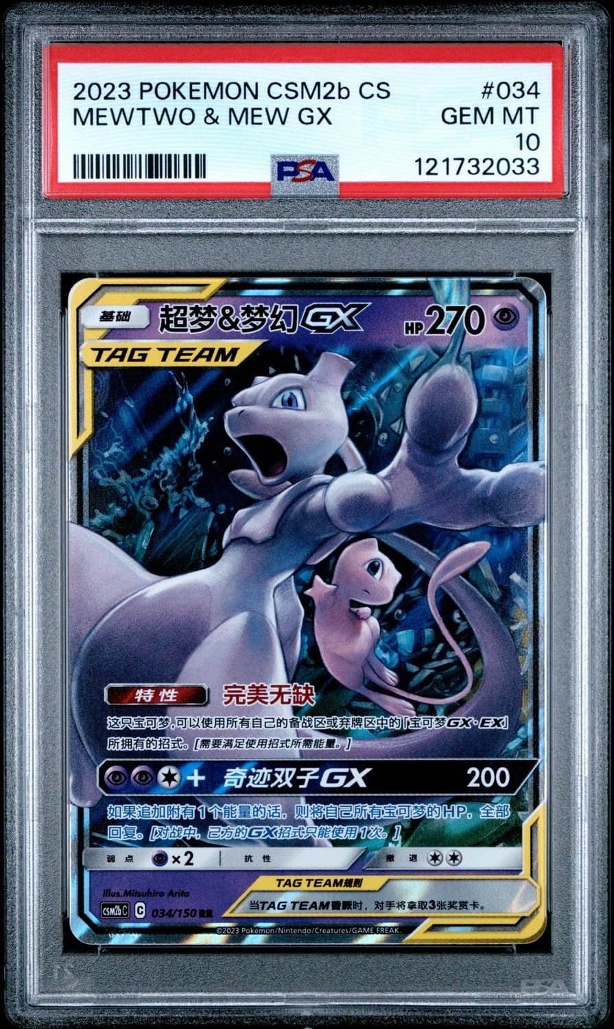 Mewtwo & Mew Gx