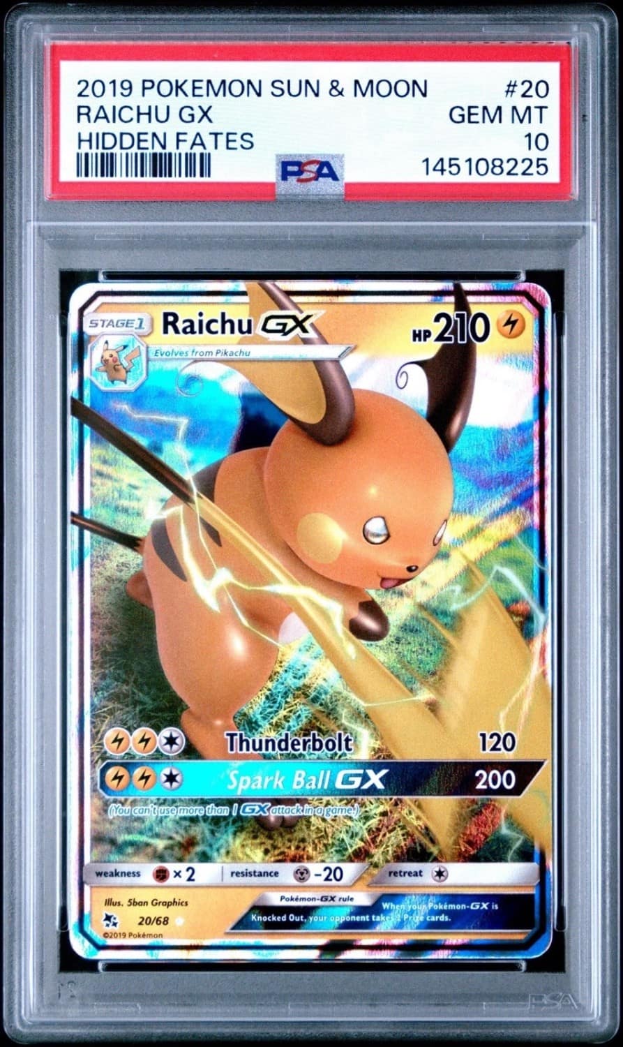 Raichu Gx