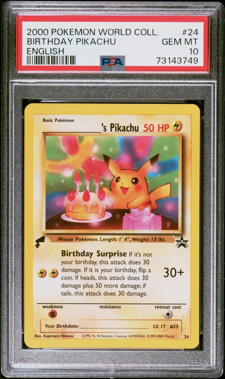 Birthday Pikachu