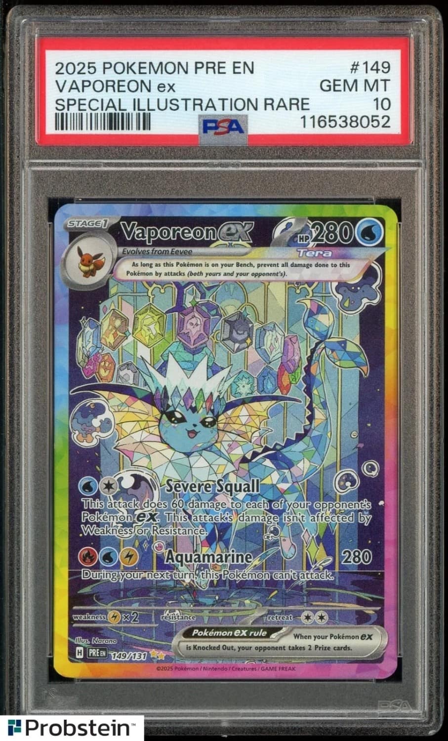 Vaporeon Ex