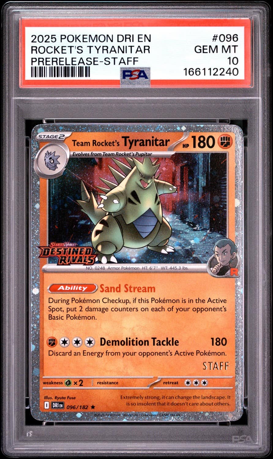 Rocket'S Tyranitar