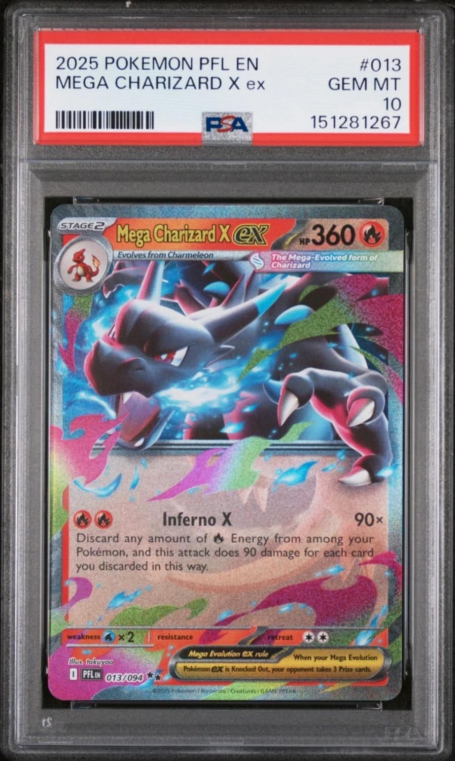 Mega Charizard X Ex