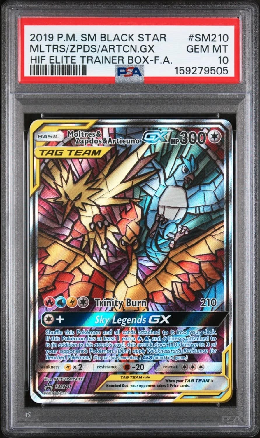 Moltres & Zapdos & Articuno Gx