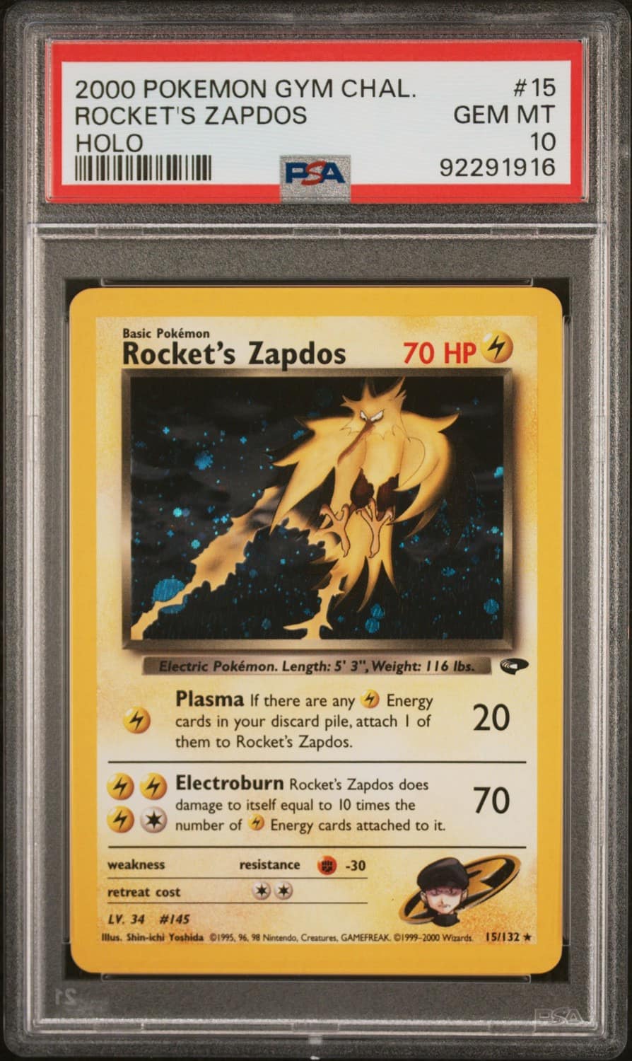 Rocket'S Zapdos