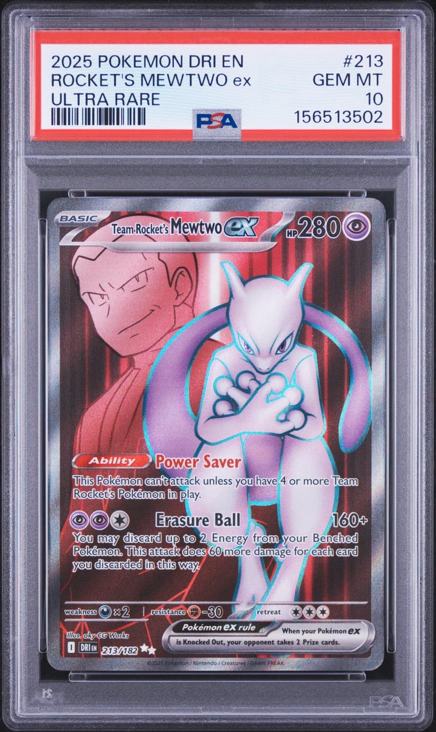 Rocket'S Mewtwo Ex
