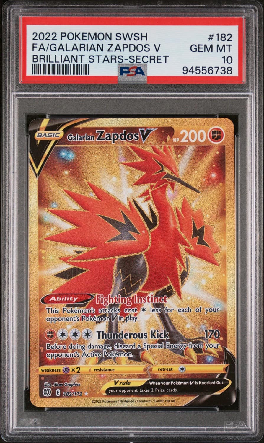 Galarian Zapdos V