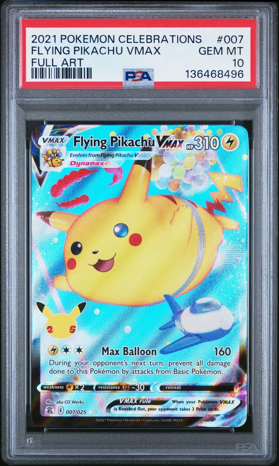 Flying Pikachu Vmax