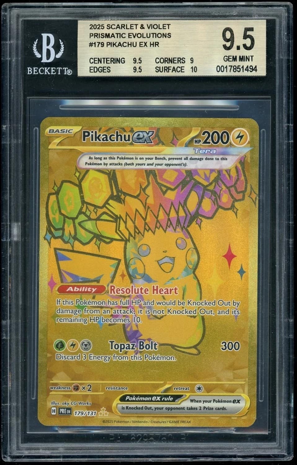 Pikachu Ex