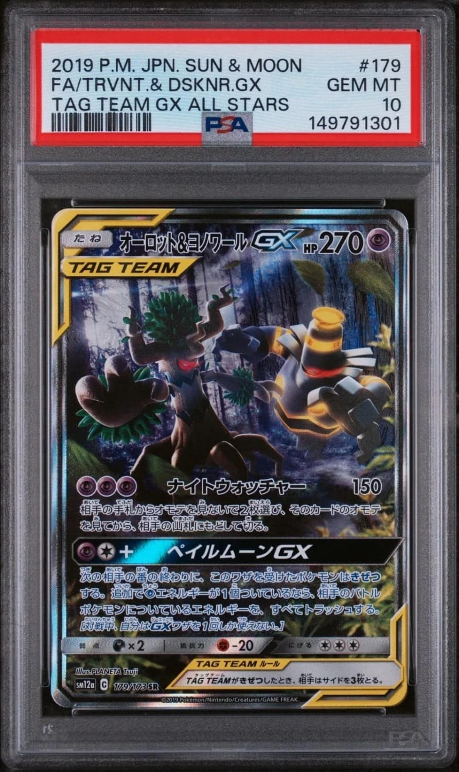 Trevenant & Dusknoir Gx