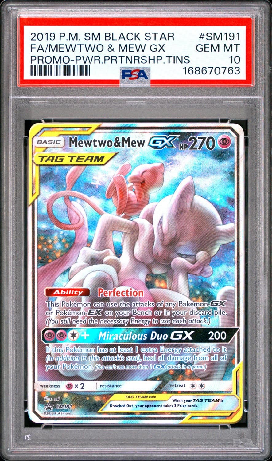 Mewtwo & Mew Gx