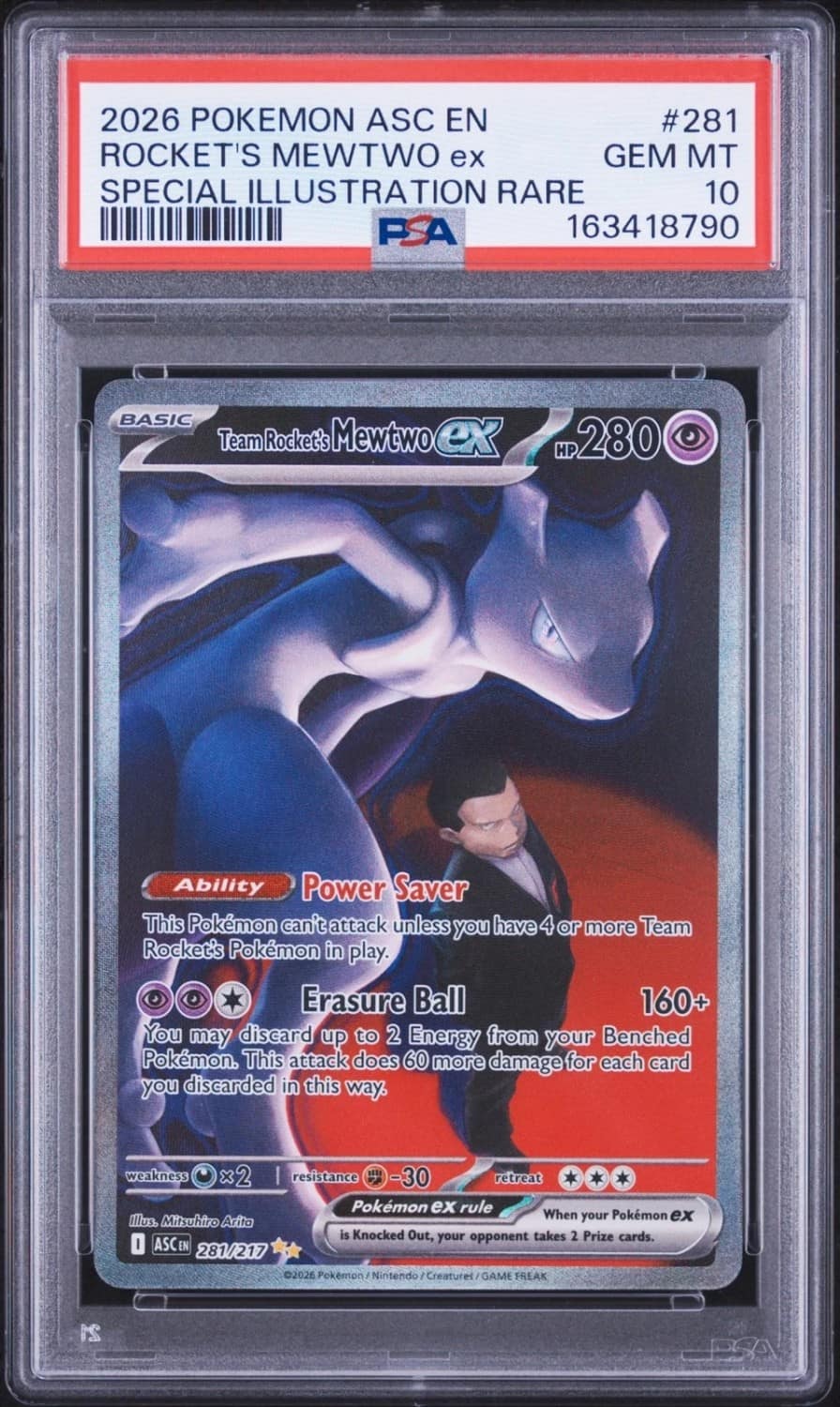 Rocket'S Mewtwo Ex