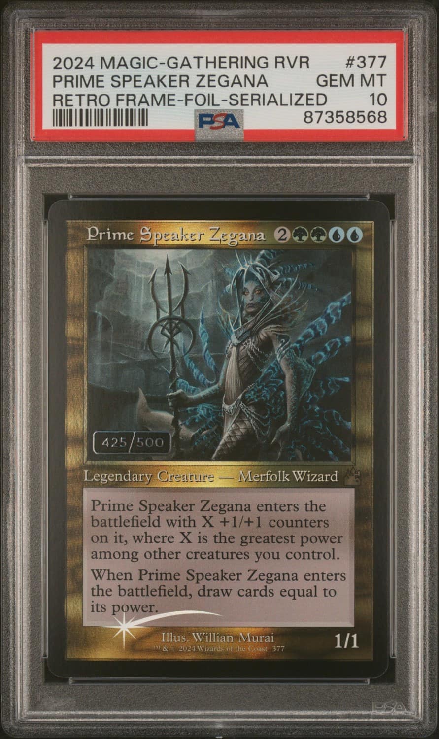 Prime Speaker Zegana