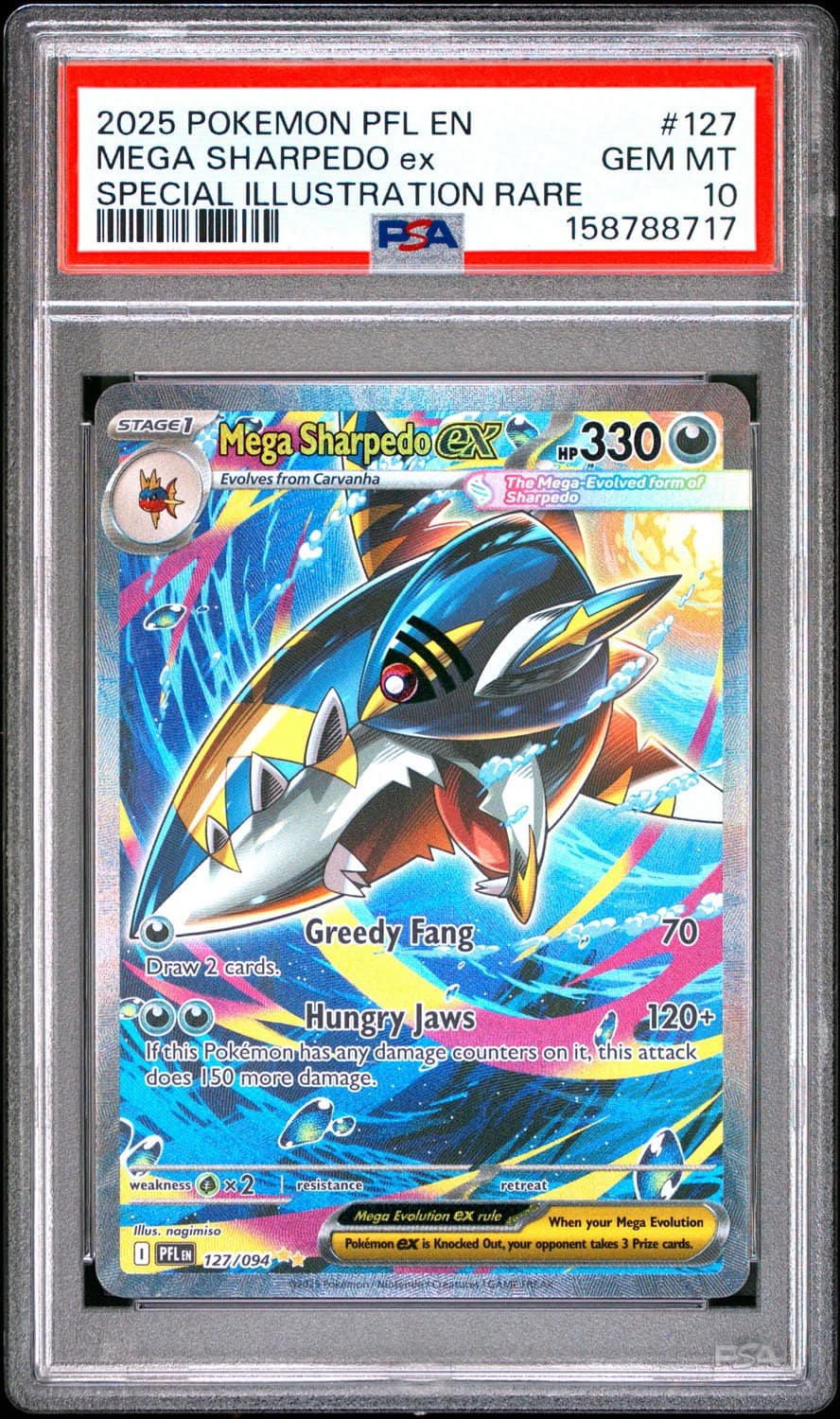 Mega Sharpedo Ex