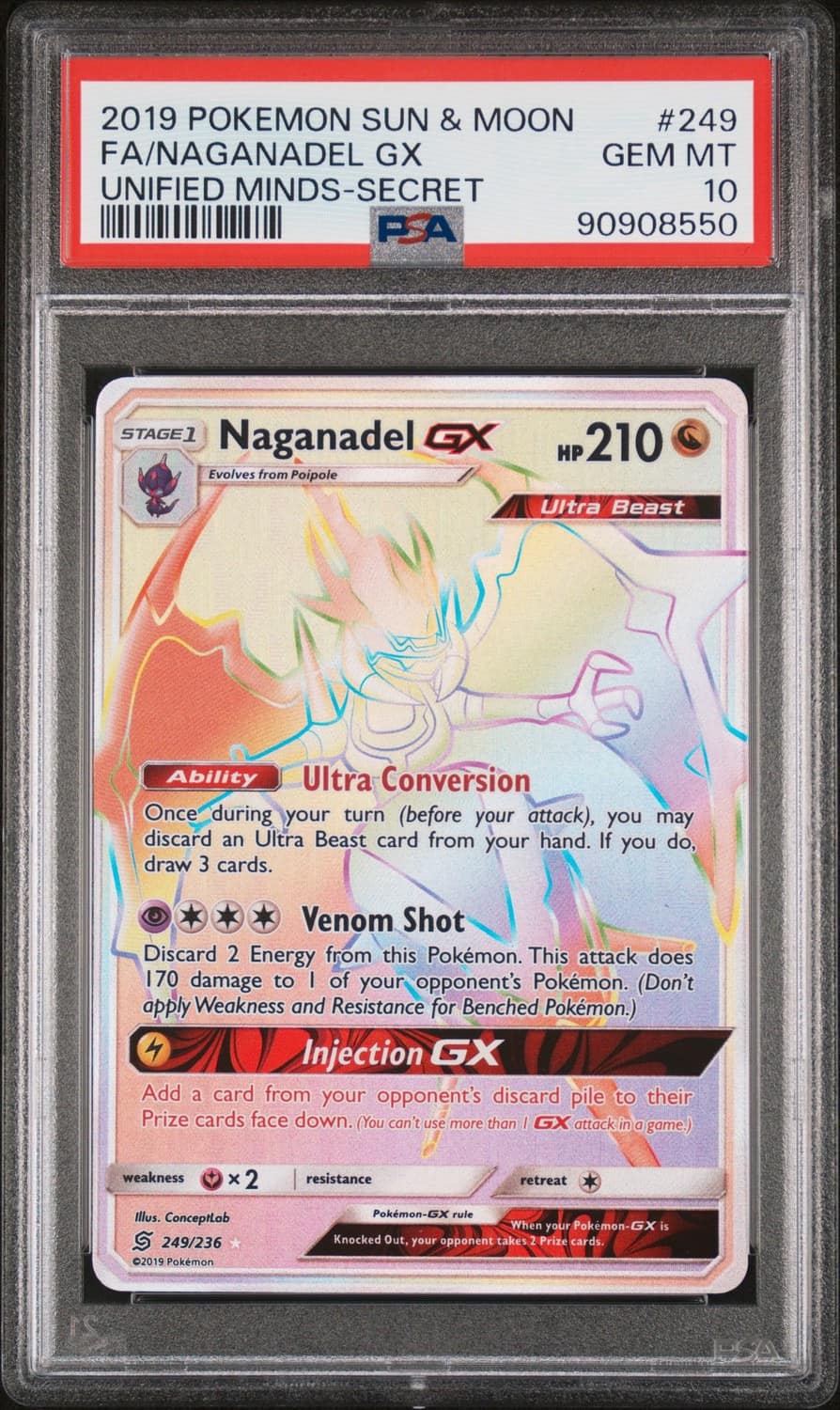 Naganadel Gx