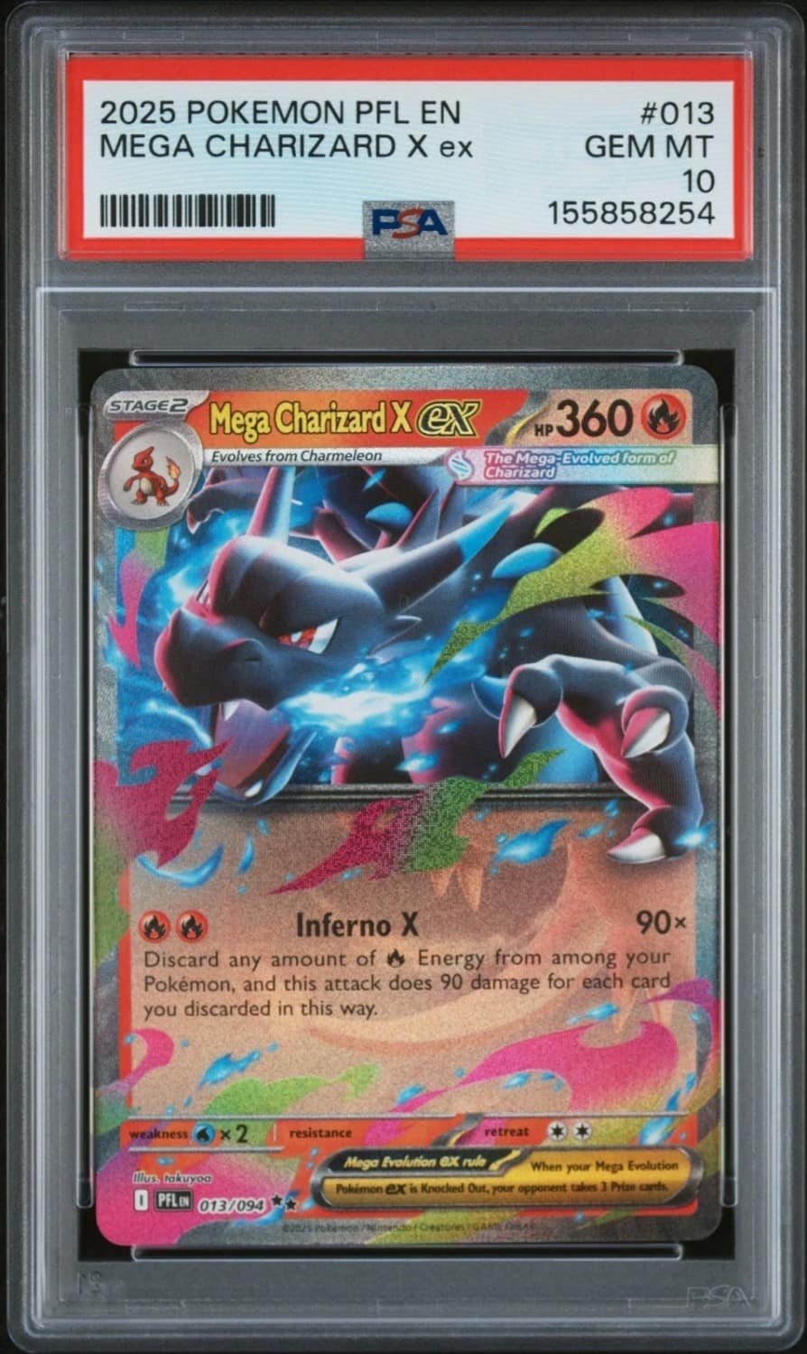 Mega Charizard X Ex