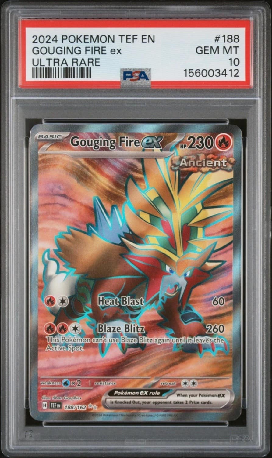 Gouging Fire Ex